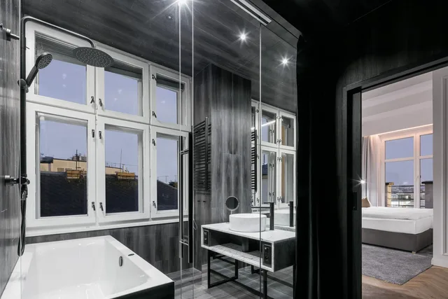 جناح سوبيريور بسرير كينج، Pytloun Boutique Hotel Prague 4/7