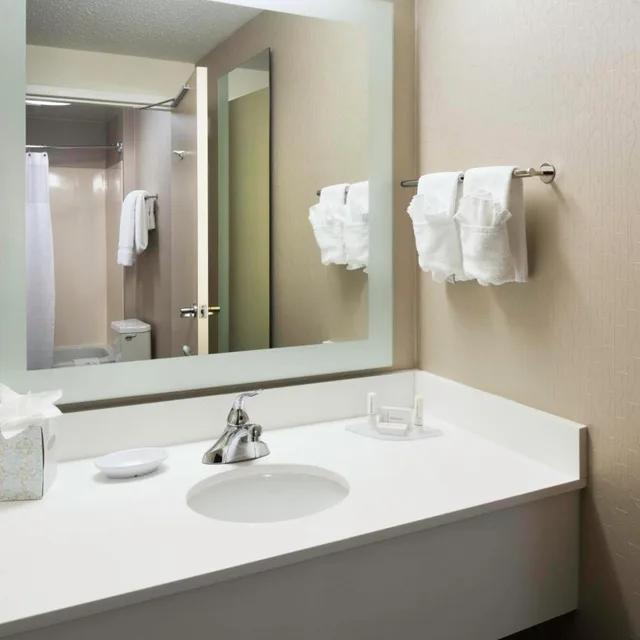جناح بسريرين مزدوجين بحوض استحمام لذوي الإعاقة، SpringHill Suites Milford 5/7
