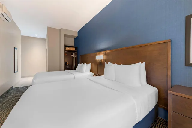 غرفة بسريرين كوين، Quality Inn Centre-Ville 6/8