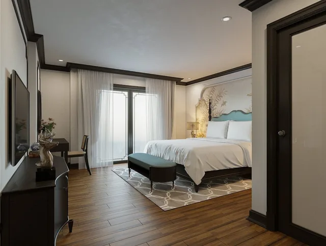 غرفة بريميوم بإطلالة على المدينة بحوض استحمام، Aquarius Premium Hotel 4/7