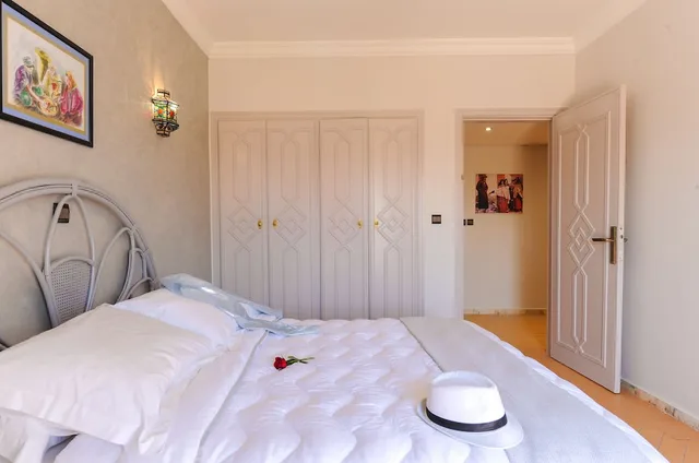 شقة حصرية بسريرين منفصلين وسريرين كينج بـ3 غرف نوم، In Club Palmeraie Resort 9/9