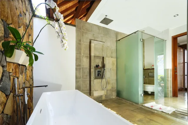 Ultimate, King Bed, Panoramic Ocean View, Private Infinity Pool، Shunyata Villas Bali 2/4