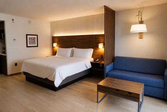 جناح بسرير كينج بشرفة مع أريكة، Holiday Inn Express And Suites Playa Del Carmen 2/8