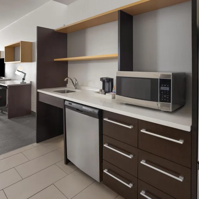 جناح استوديو بسريرين كوين لذوي الإعاقة، Home2 Suites By Hilton Meridian 5/6