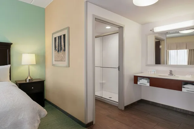 جناح استوديو بسرير كينج مع أريكة، Hampton Inn and Suites Mount Joy Lancaster West 7/8