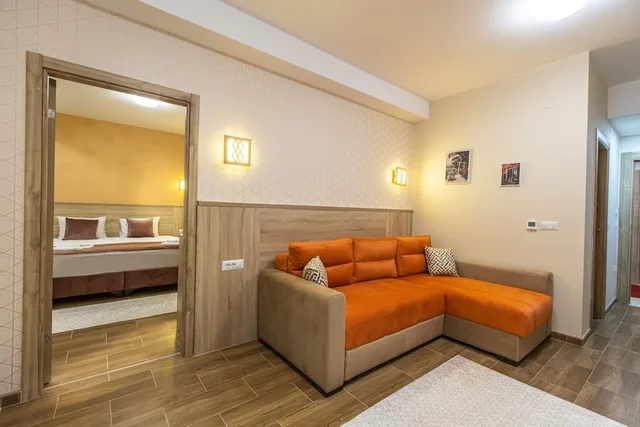 جناح استوديو ديلوكس بسرير كينج مع أريكة، Aqua Termale hotel Novi Pazar 1/1