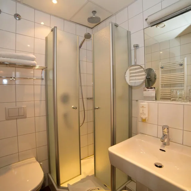 غرفة اقتصادية بسرير كينج، Stadthotel Freiburg 5/6