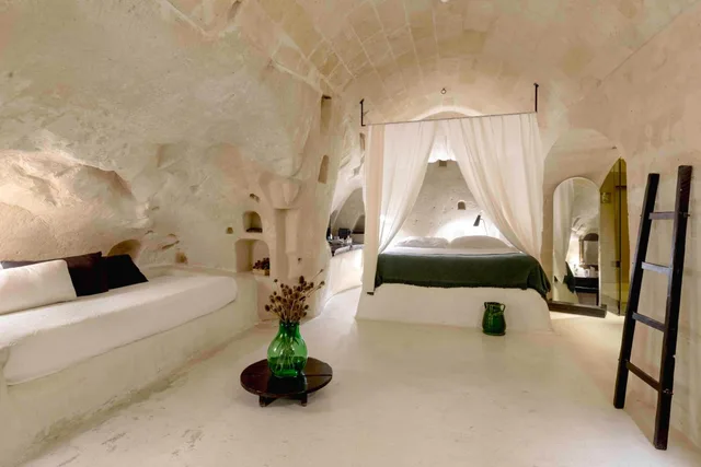 Cave, Double Bed, City View، Sant'Angelo, Matera - Small Luxury Hotels 1/4