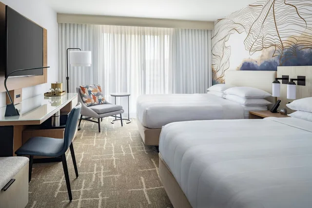 غرفة بسريرين كوين لذوي الإعاقة، Marriott Tampa Airport 2/13