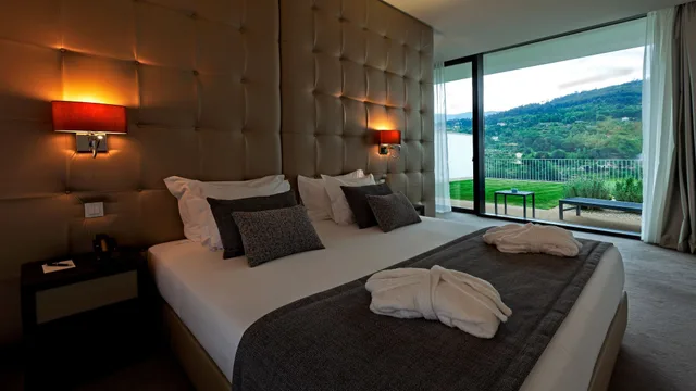جناح بسرير مزدوج بإطلالة على النهر، Douro Royal Valley Hotel Spa 8/10