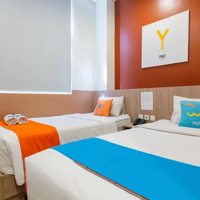 غرفة سوبيريور بسريرين منفصلين، Sans Hotel Rajawali Surabaya 3/10