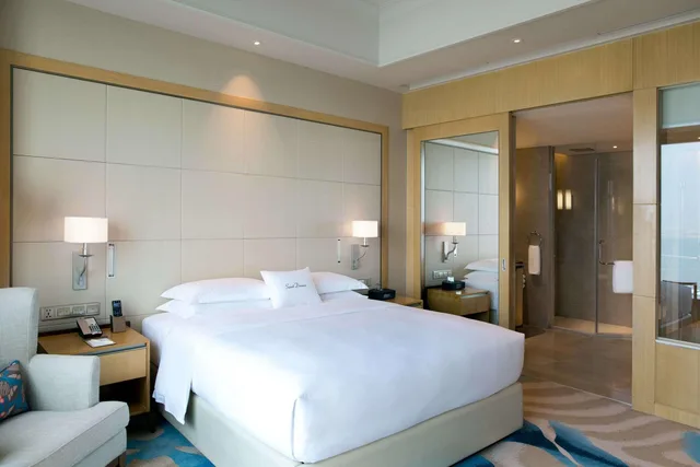 جناح بريميير بإطلالة على البحر، Doubletree By Hilton Hotel Xiamen - Wuyuan Bay 1/1