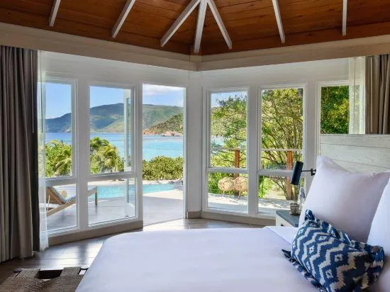 2 Bedrooms, Columbus, Villa, House, 1 King and 2 Queen Beds، Rosewood Little Dix Bay 1/1