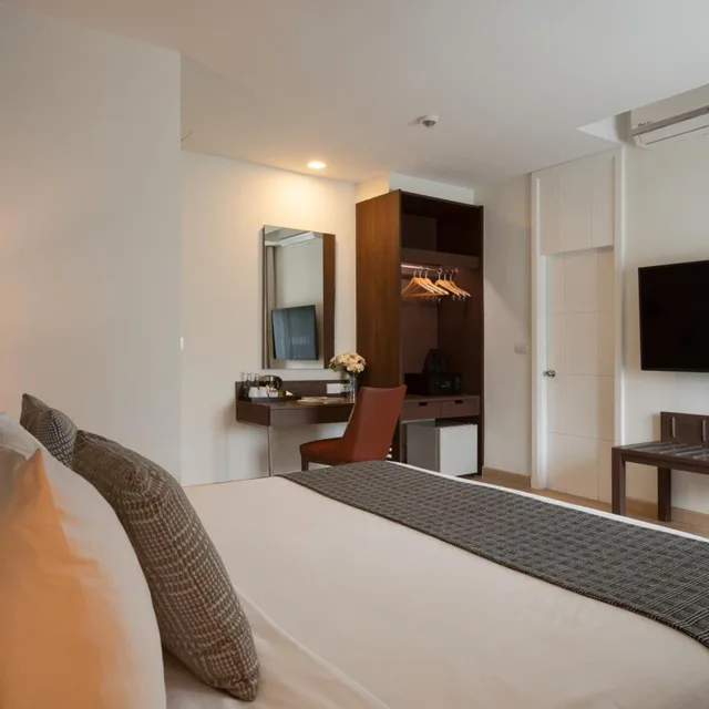 غرفة مريحة ركنية بسرير كينج، The Legacy Hotel Nana Sukhumvit, Aspira Collection 5/10