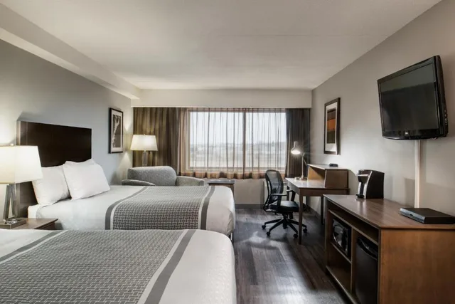 غرفة ديلوكس بسريرين كوين، Valhalla Hotel & Conference Centre 1/2