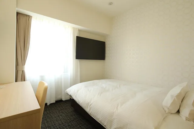 غرفة مفردة بسرير مزدوج، AB Hotel Yukuhashi 1/1