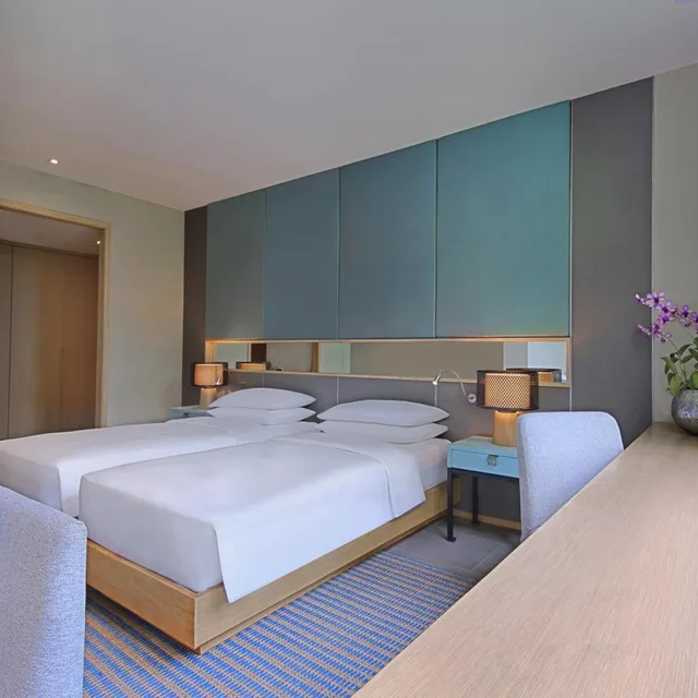 جناح بريميير بسرير كينج وسريرين منفصلين بغرفتي نوم، Hyatt Regency Phuket Resort 5/7