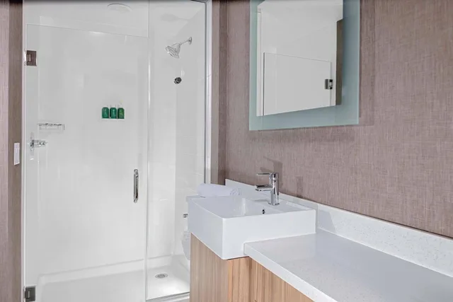 جناح بسرير كينج مع سرير سحّاب إضافي مع أريكة لذوي الإعاقة، SpringHill Suites by Marriott Kansas City Plaza 3/5