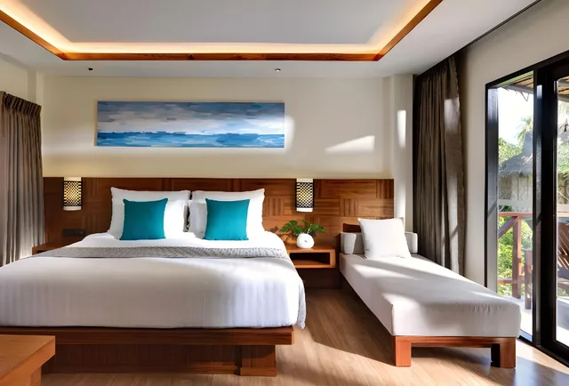 بنغل سوبيريور بسرير كينج، SAii Phi Phi Island Village 1/1
