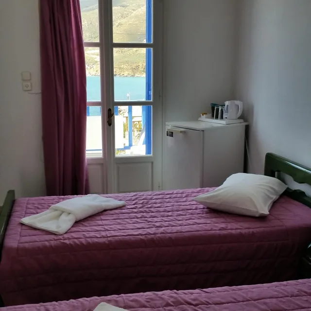 غرفة بسرير مزدوج بإطلالة على البحر، Hotel Pelagos 4/10
