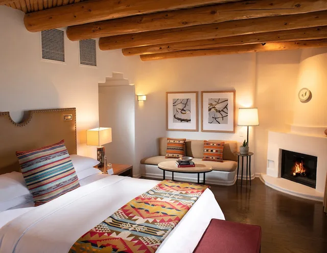 غرفة ديلوكس بسرير كينج، Rosewood Inn of the Anasazi 1/4
