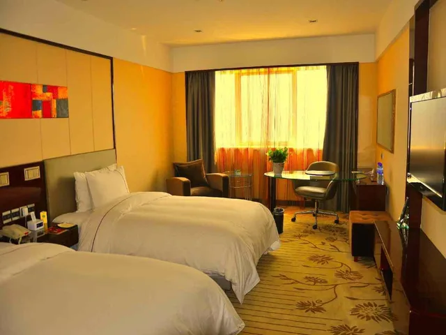 غرفة سوبيريور بسريرين منفصلين، Inzone Garland Hotel Jinan 1/1