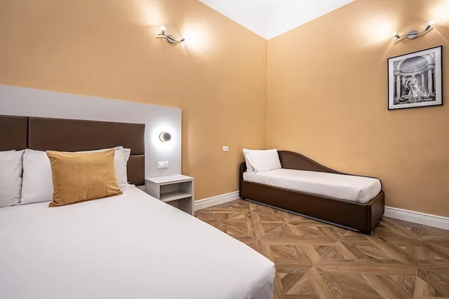 غرفة ثلاثية بسرير فردي، B&B De' Biffi 3/8