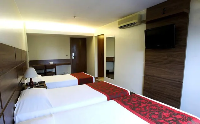 غرفة قياسية ثلاثية بسريرين منفصلين، San Marco Hotel Brasilia 2/3