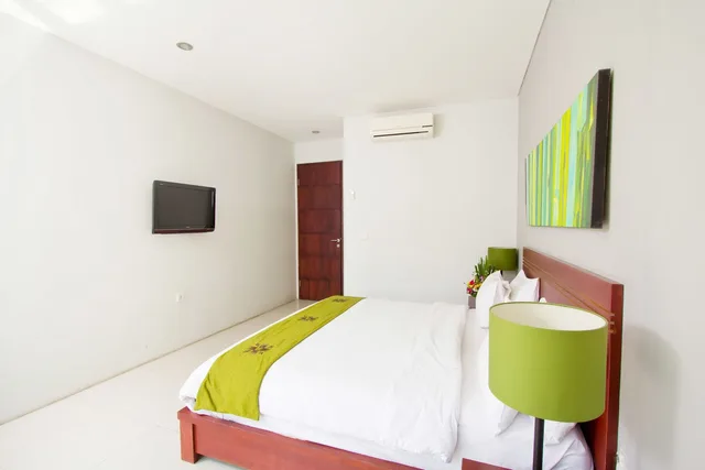 شقة ديلوكس بسريرين مزدوجين بغرفتي نوم، Apple Villa And Apartment 3/5