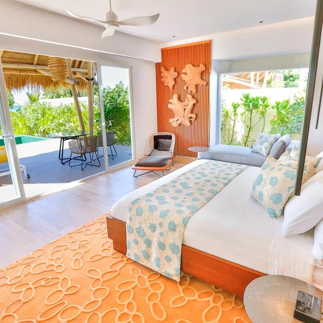 Marina, Garden Villa, with Pool، Emerald Maldives Resort & Spa 4/5