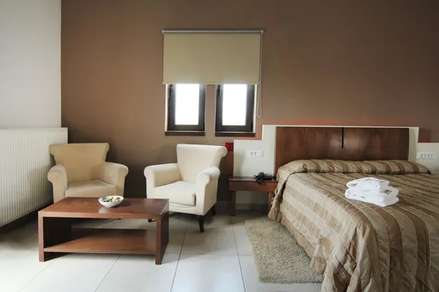 جناح جونيور بسرير مزدوج بإطلالة على الجبل، Delina Mountain Spa Resort 4/8
