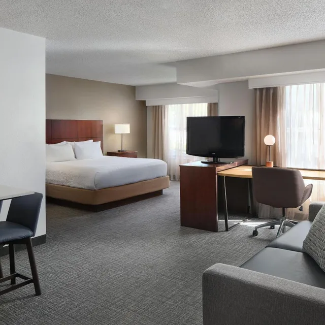 استوديو كبير بسرير كينج، Residence Inn by Marriott Southern Pines/Pinehurst NC 2/6