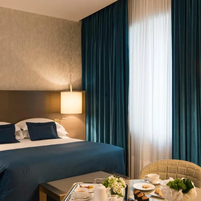 غرفة غراند ديلوكس بسرير كينج، Rosa Grand Milano Starhotels Collezione 7/9