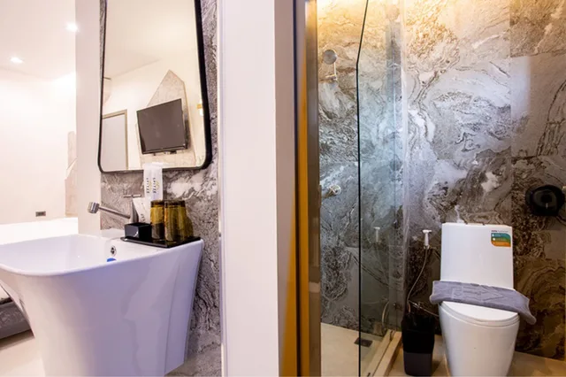 غرفة متصلة عائلية بسريرين منفصلين، Spittze Hotel Pratunam 8/10