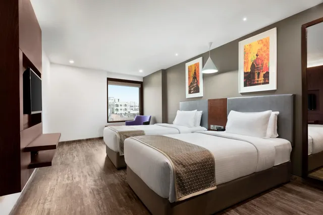 غرفة بريميير بسريرين منفصلين، Howard Johnson by Wyndham Kolkata 1/5