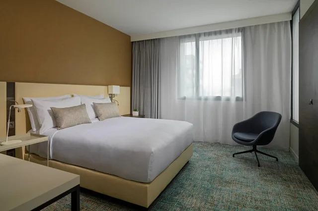 غرفة ديلوكس بسرير مزدوج، Residence Inn Toulouse Blagnac 1/4