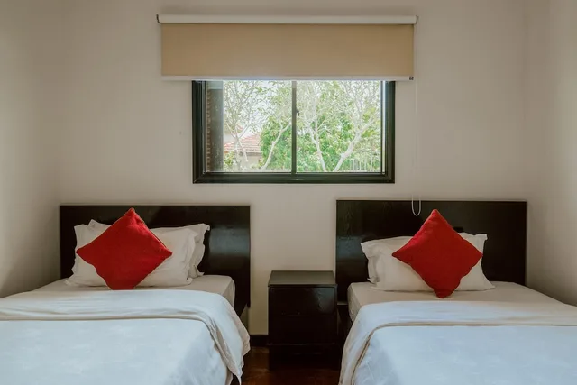 2 Bedrooms, Pool, Villa, King and Twin Beds, Sea View، Borneo Beach Villas 1/8