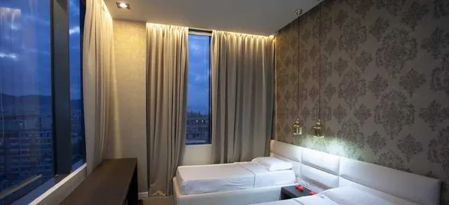غرفة قياسية بسرير مزدوج أو سريرين منفصلين، La Boheme Hotel 1/1