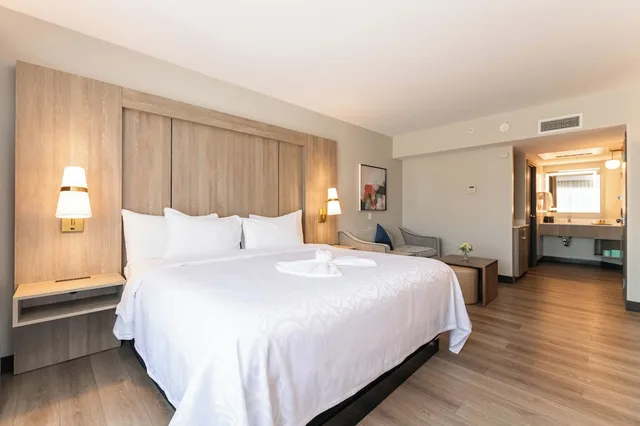 غرفة قياسية بسرير كينج بحوض جاكوزي، Best Western Plus Lamplighter Inn And Conference Centre 1/4