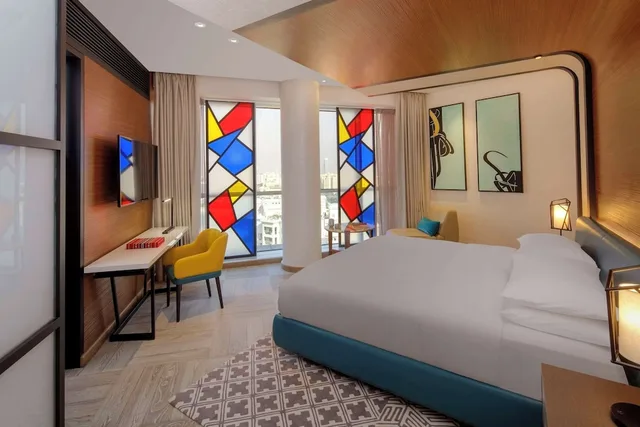 جناح بسرير كينج بشرفة، Andaz Dubai The Palm by Hyatt 2/5