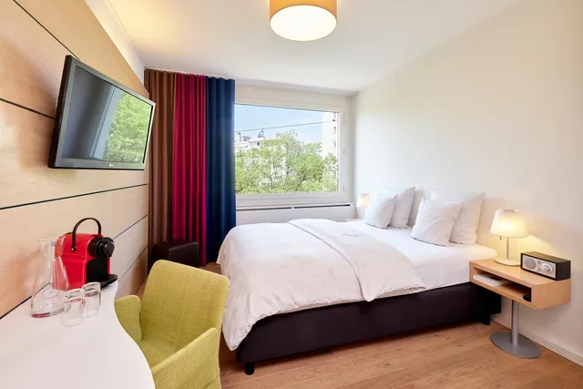 غرفة قياسية بسرير مزدوج أو سريرين منفصلين، Minotel Steinenschanze 2/5
