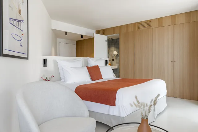 Junior Suite, King Bed, Partial Sea View, Balcony, Les Elmes Hotel Spa 3/3