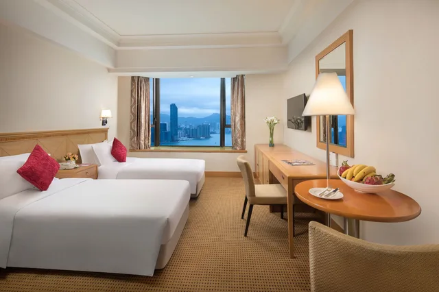 Grand, Twin Beds, Harbour View, Ramada by Wyndham Hong Kong Grand View 3/8