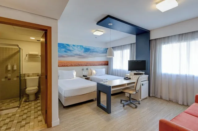 غرفة سوبيريور بسريرين منفصلين، Comfort Suites Alphaville 6/9