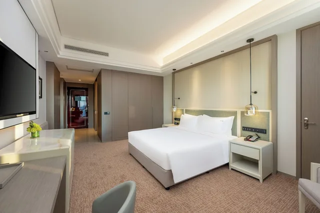 غرفة بريميوم بسرير فردي، Holiday Inn Jianhu 2/2