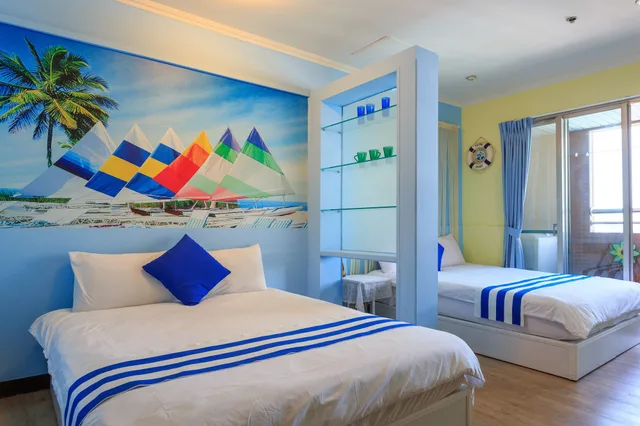 غرفة قياسية رباعية بسريرين مزدوجين، MB Hotel 5/8