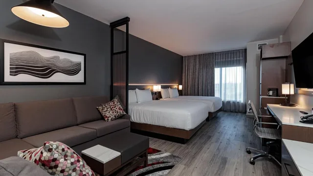 غرفة بسريرين كوين، Hyatt Place Toronto Brampton 3/5