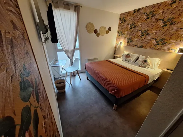غرفة بسرير مزدوج، Hotel Au Bon Sejour 8/10