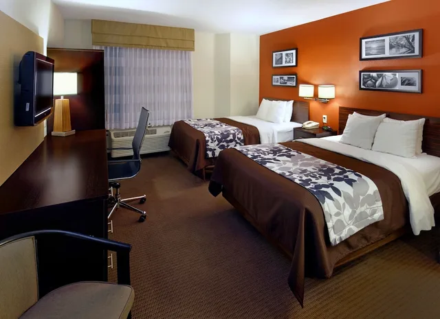 غرفة قياسية بسريرين مزدوجين، Sleep Inn Springfield South I60 near Medical District 3/6