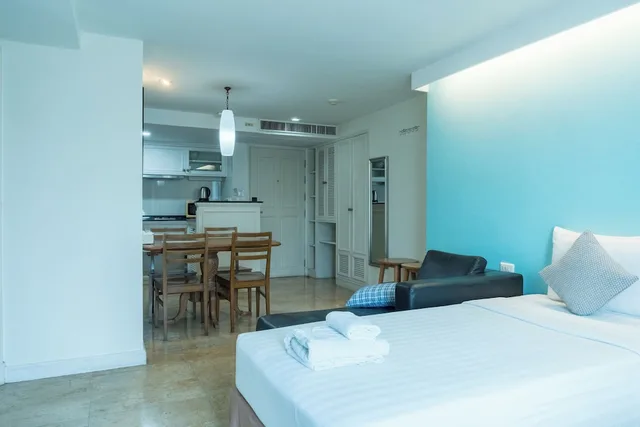 جناح عائلي بسرير كينج وسريرين فرديين، Sabai Sathorn Serviced Apartment 1/10